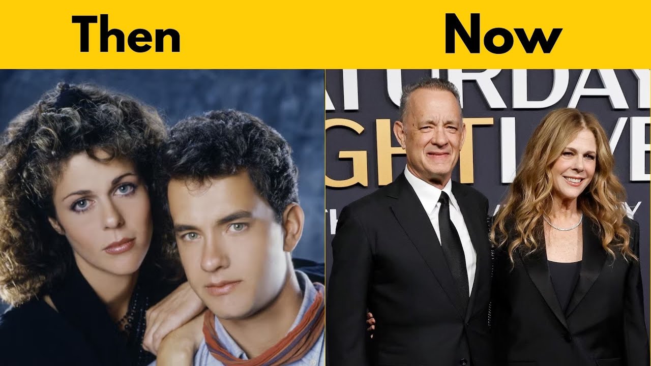 40 Famous  Hollywood Couples (Then & Now)