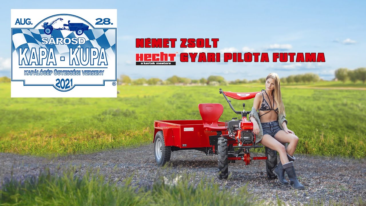 Sárosdi Kapa-Kupa 2021 Német Zsolt - Gyári HECHT futam