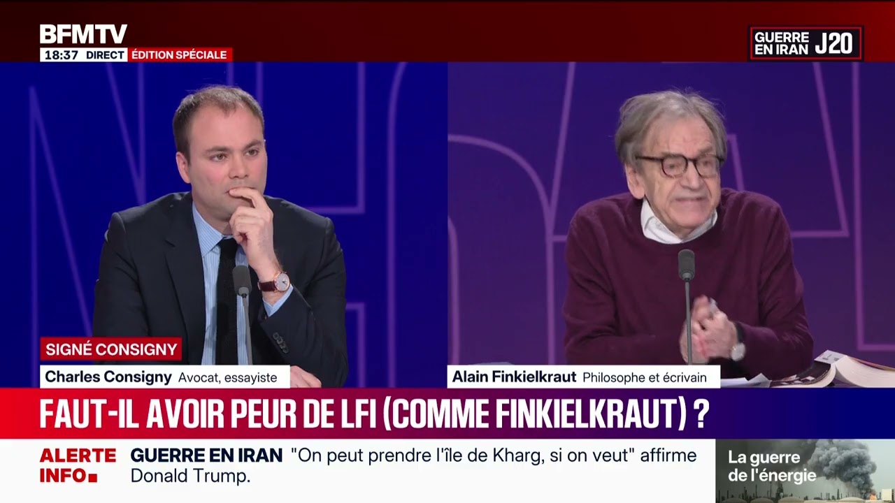 Signé Consigny - Replay: Alain Finkielkraut (19/03)