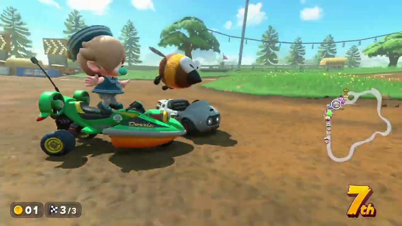 【マリオカートワールド】ベビロゼ野良_047