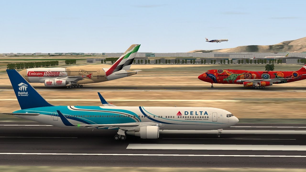 SANTIAGO Airport Gameplay #5 | Plane Spotting | World of Airports