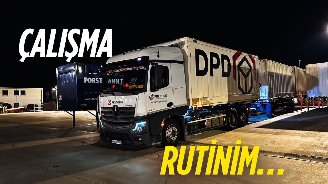 Şeytan Dorse kullanımı / Almanya’da günlük iş rutinim