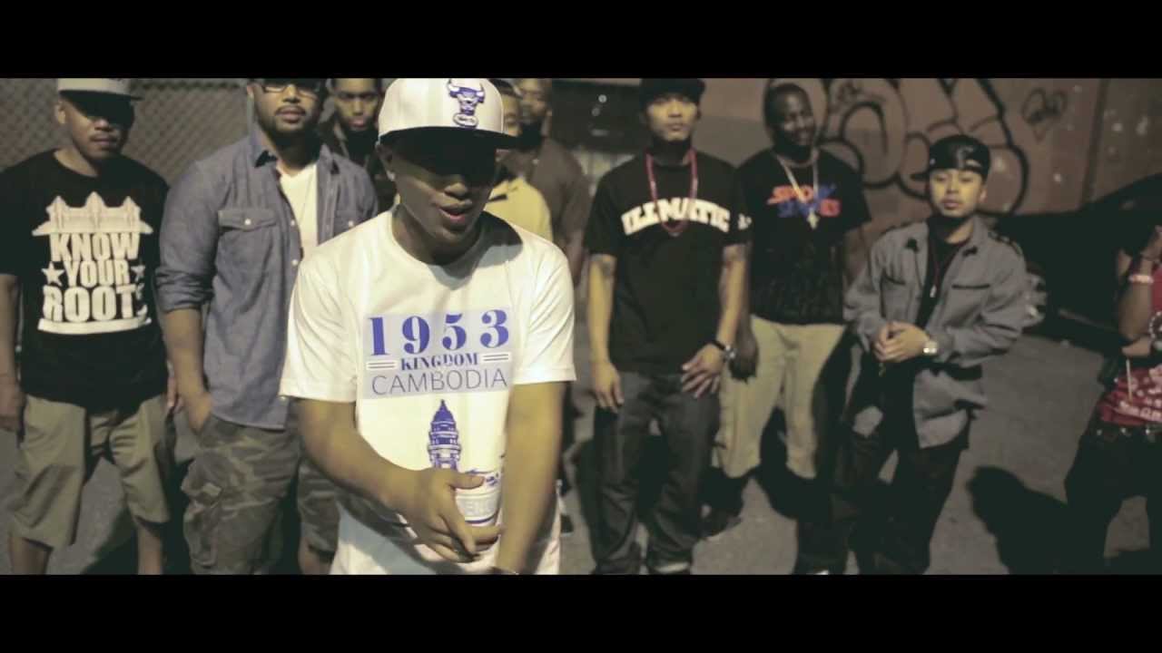 Cambodian East Coast Khmer Rap Cypher 2012 (WillFortune, EARNA, JL Jupiter, MicBarz)