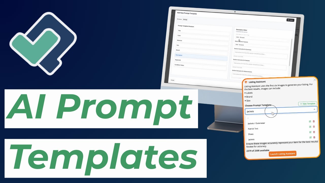 Introducing AI Prompt Templates: Customize Listings Easily with List Perfectly!