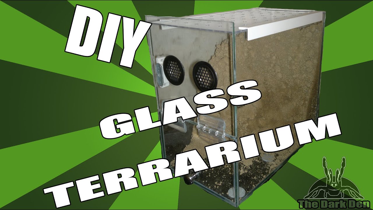 DIY: How to make a glass terrarium / vivarium / enclosure