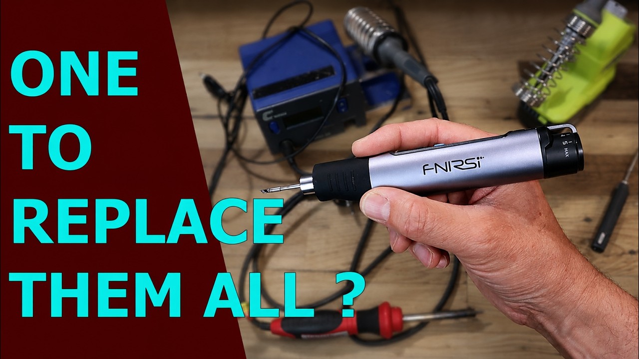 Я протестировал FNIRSI HS-03 &mdash; сможет ли он заменить мою паяльную станцию?