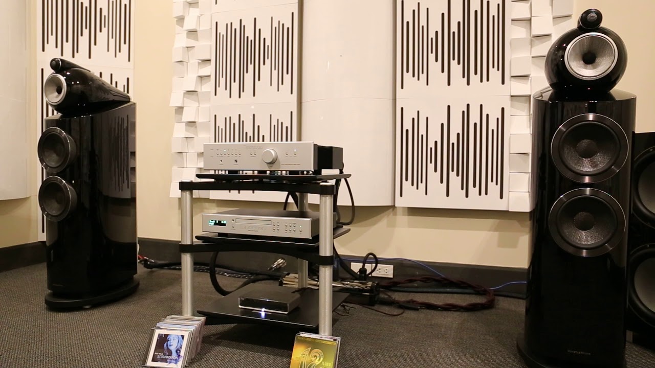Bryston B135³ Integrated Amplifier + B&W 803 D3