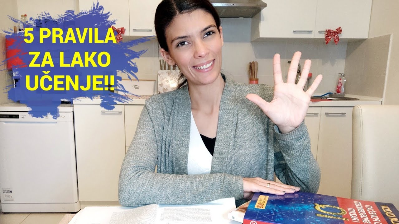 5 UNIVERZALNIH PRAVILA ZA LAKŠE UČENJE 📚| Marija Vlahović