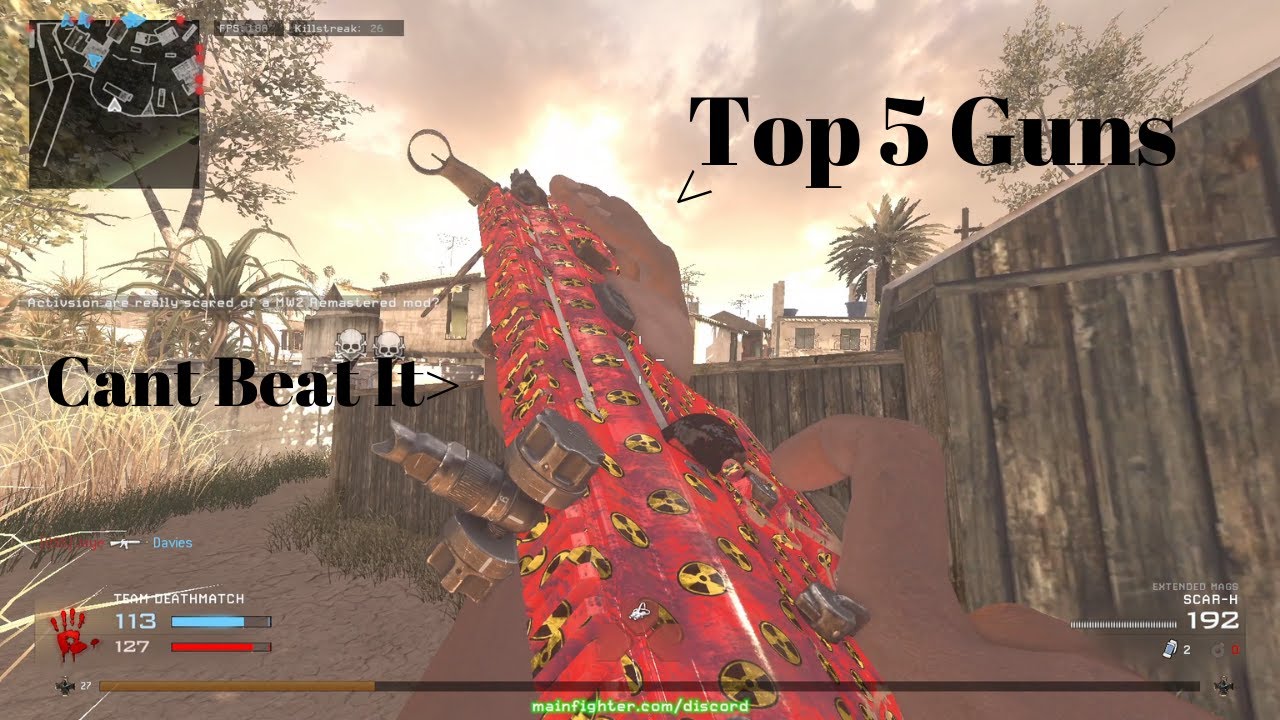 MW2 Remastered | 5 Nukes With The Devastating SCAR-H | H2M Gameplay