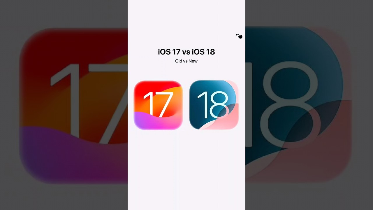 iOS 18 vs iOS 17 comparison 🔥🔥🔥