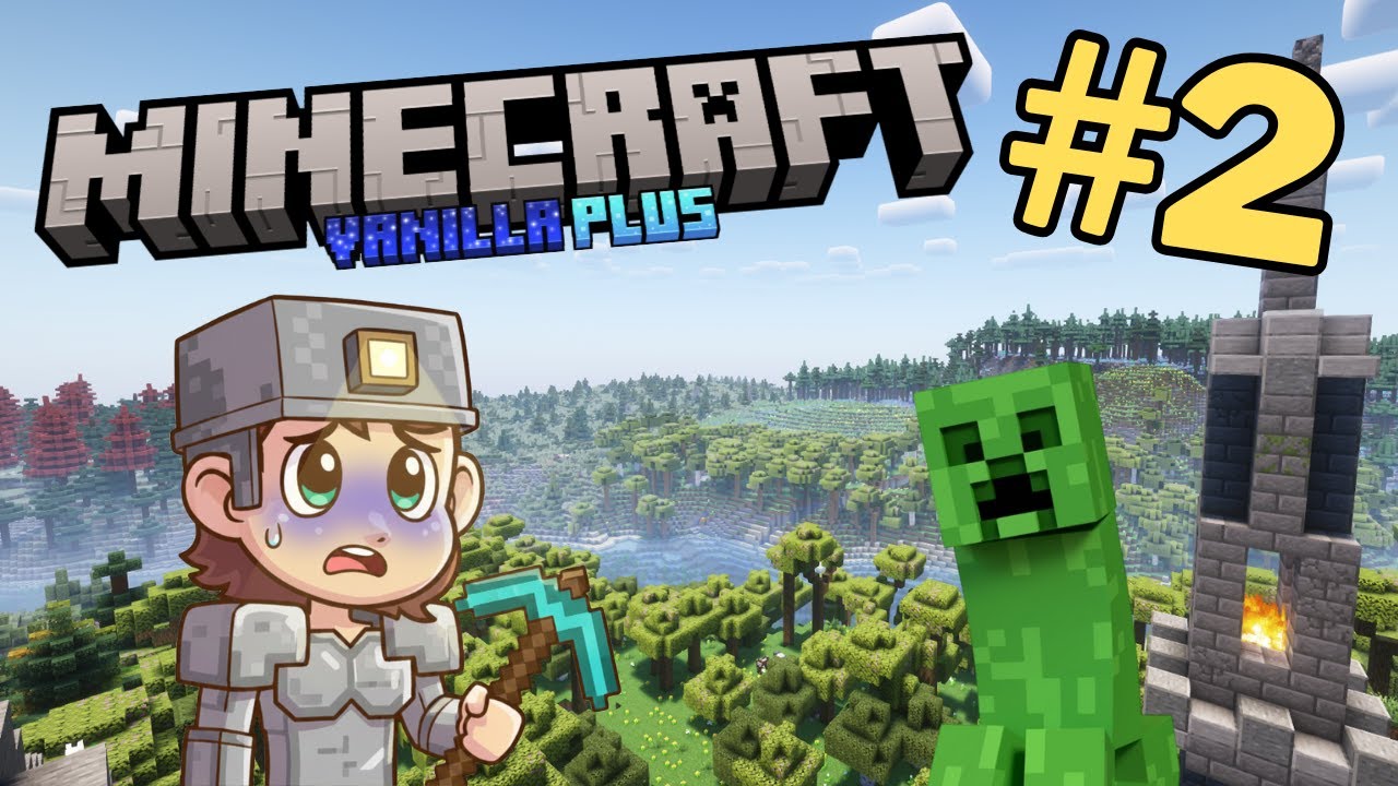 To The Mines! - Vanilla+ Modded Minecraft (No Wiki) #2
