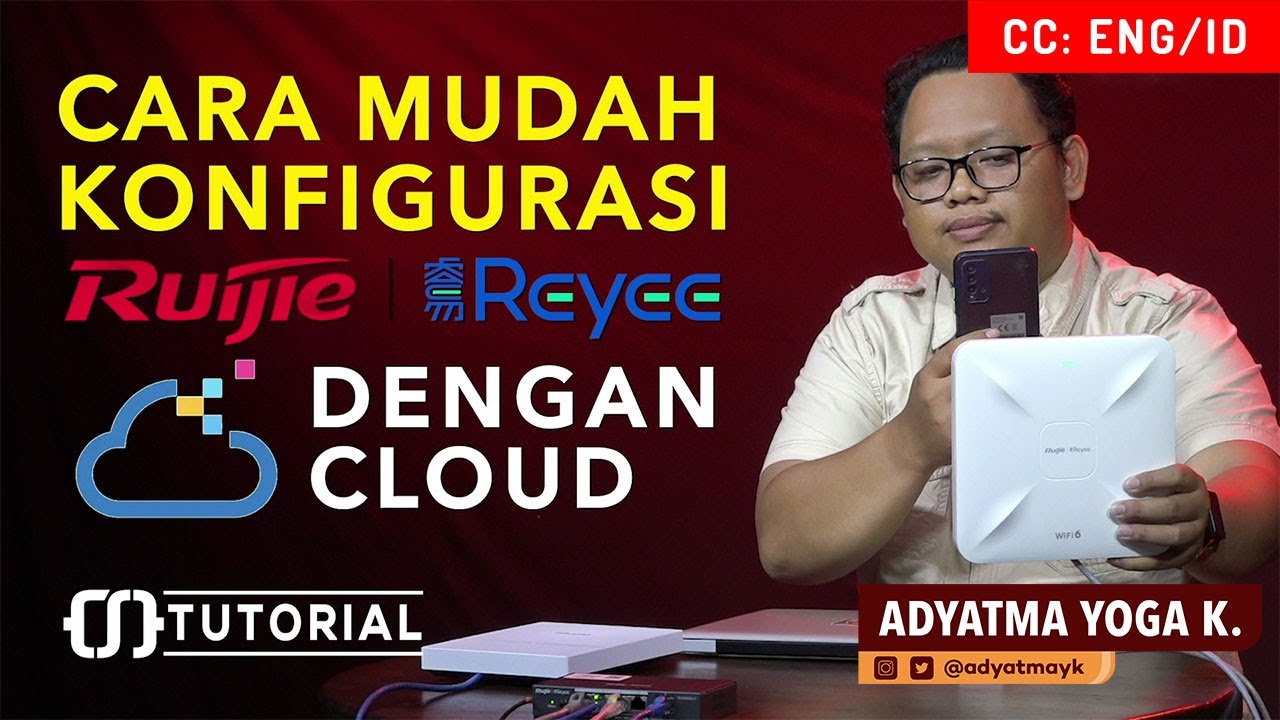 Cara Mudah Konfigurasi Ruijie dengan Cloud - CITRAWEB TUTORIAL [ENG SUB]