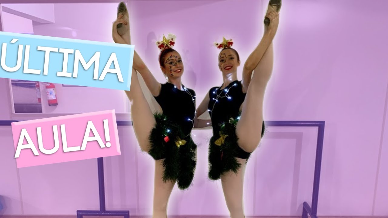 AULA DE BALLET NATALINA! - VLOG | Luiza Corti