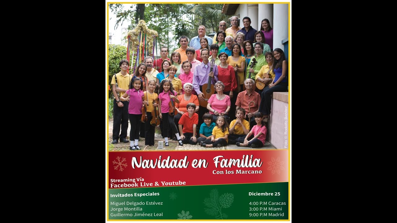 NAVIDAD EN FAMILIA CON LOS MARCANO. Concierto Diciembre 2009