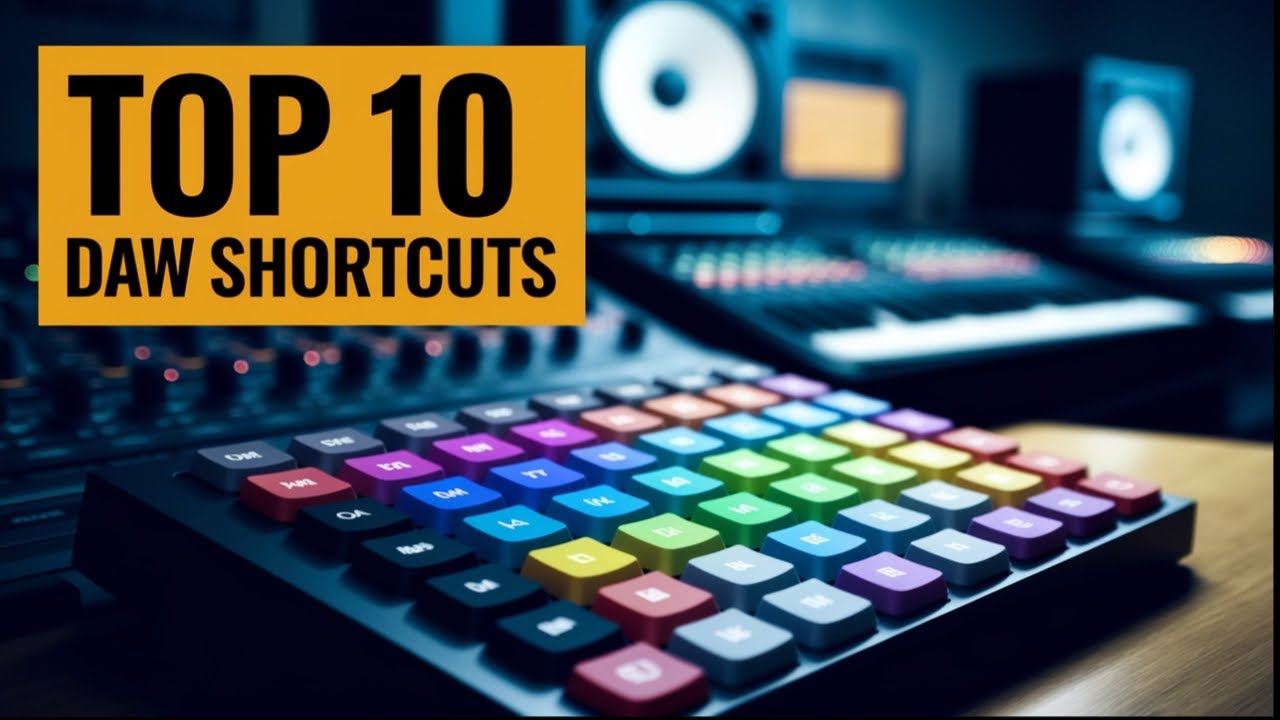 Top 10 Keyboard Shortcuts for DAWs that you GOTTA KNOW!