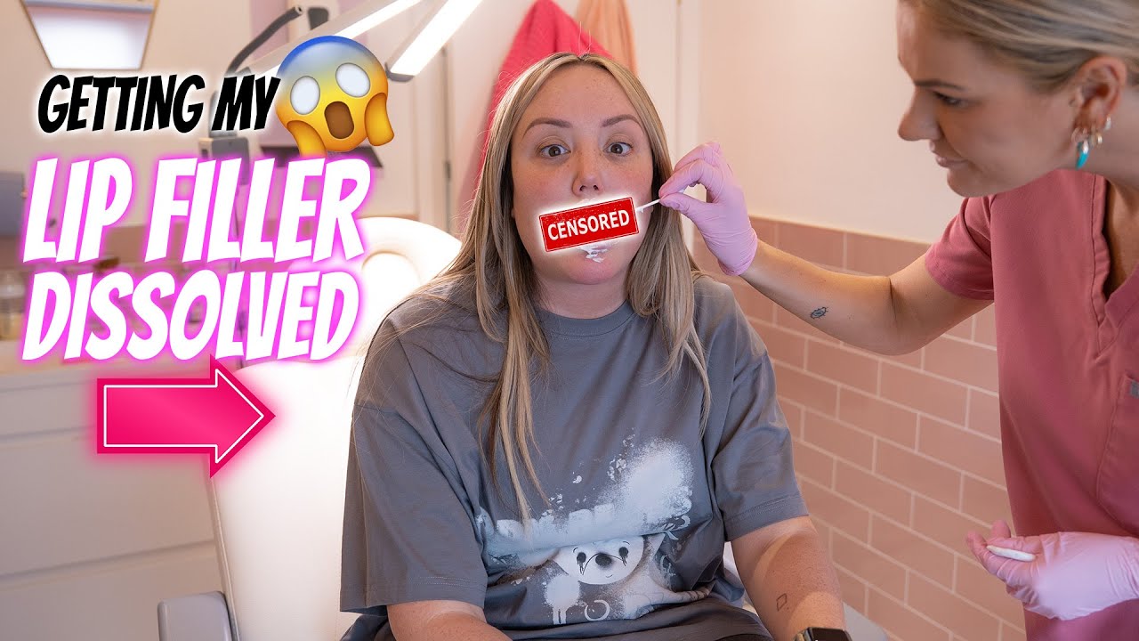 Getting my LIP FILLER DISSOLVED (SHOCKED) | Charlotte Crosby