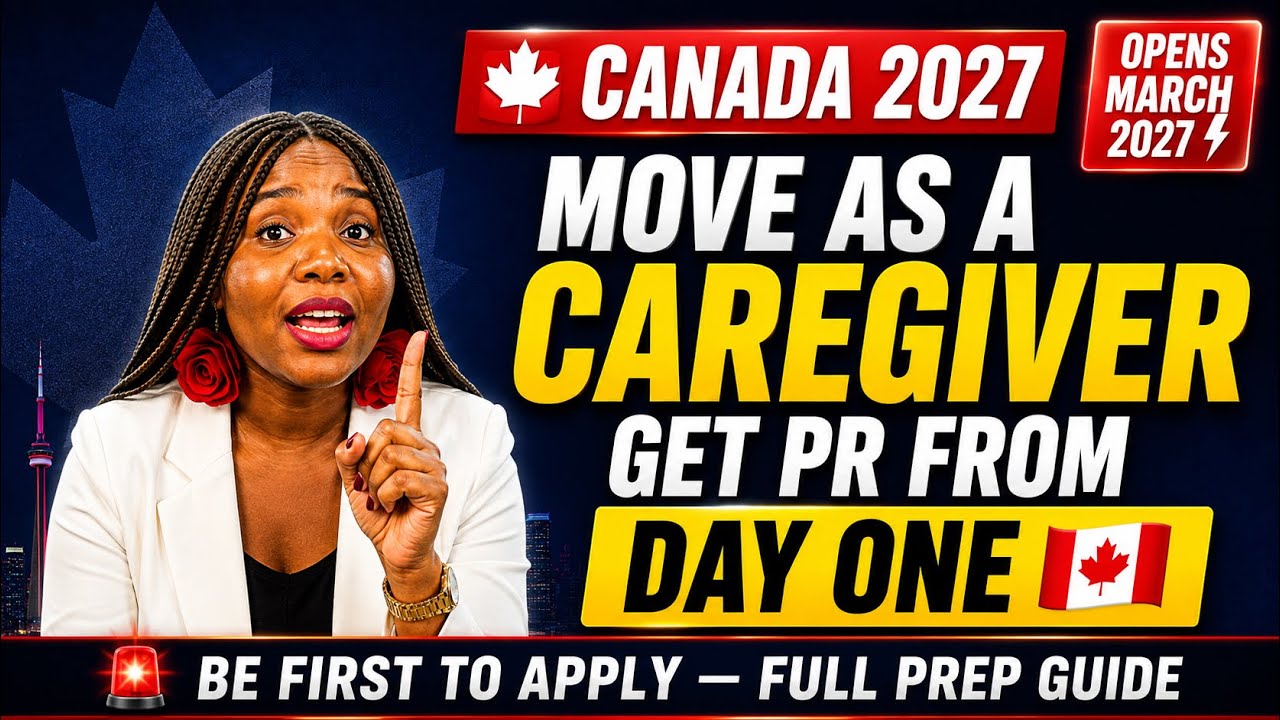 Move to Canada in 2027 as a Caregiver | Get PR From Day One | Be the First to Apply
