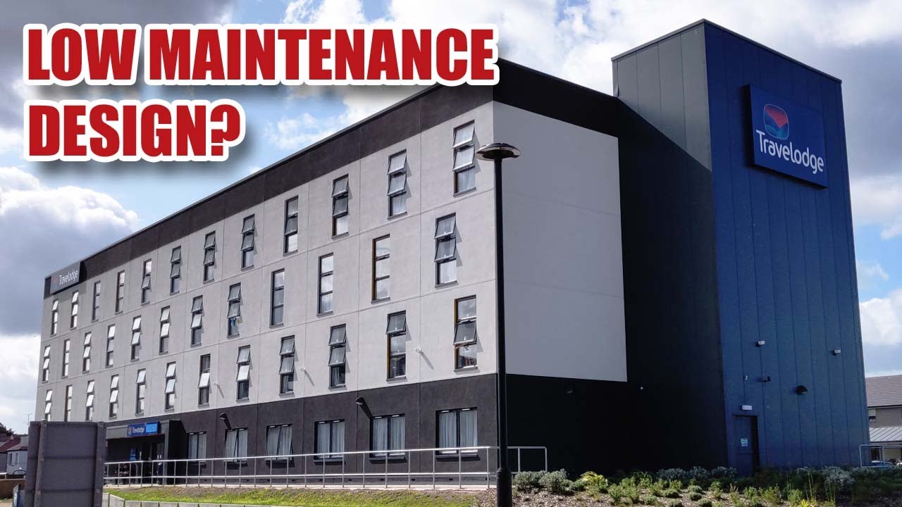Why use SOLID OAK in a £35 hotel roon? Travelodge room design in 2019!