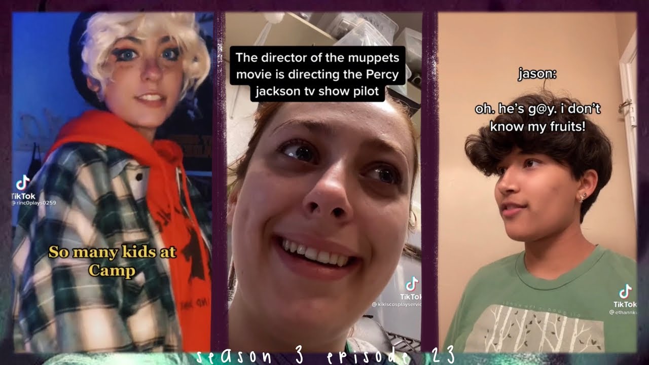 Percy Jackson Tiktoks to watch while Reyna just stands there, being hot | season 3 episode 23