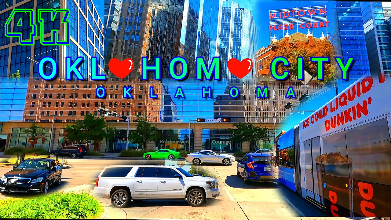 Oklahoma City Ultimate Drive, Oklahoma USA 4K UHD