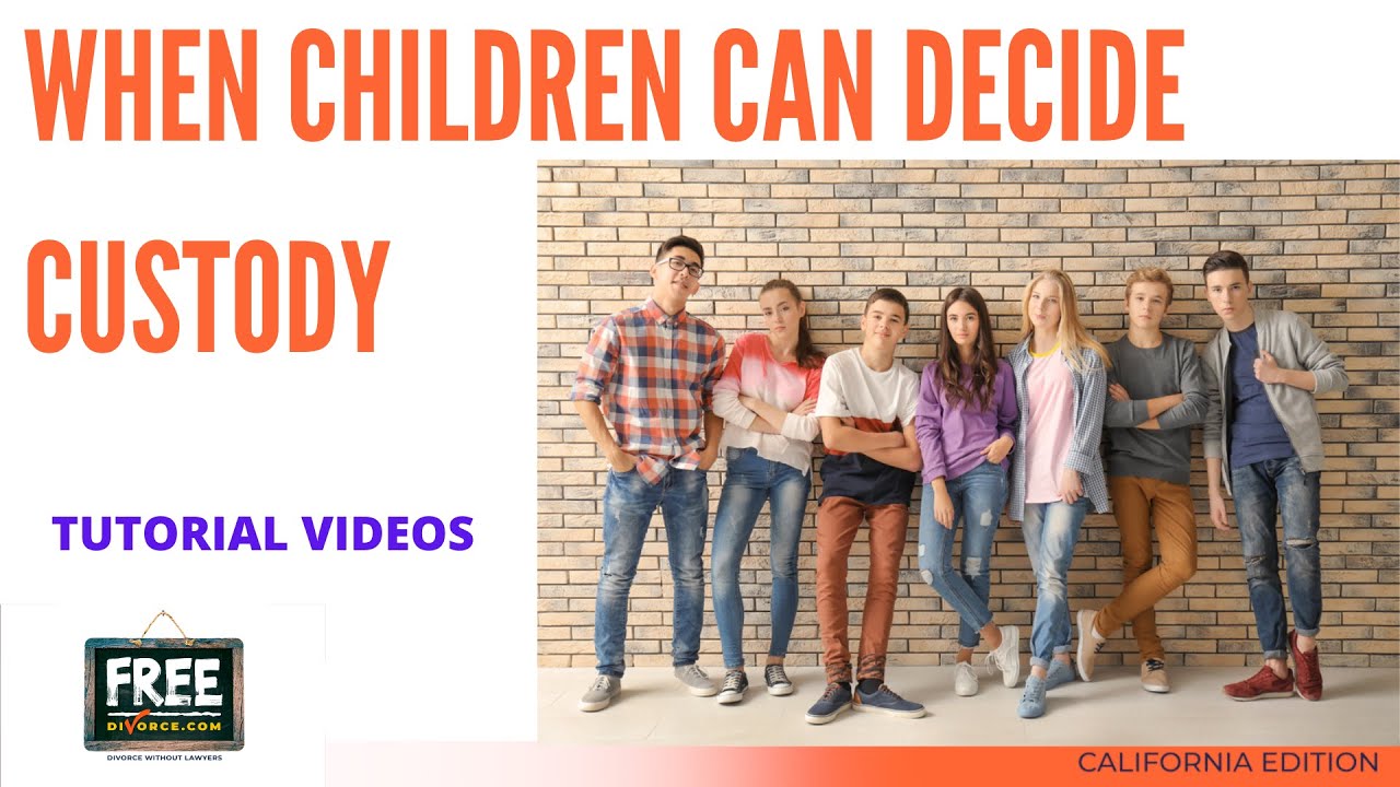 WHEN CHILDREN CAN DECIDE CUSTODY - Video #77