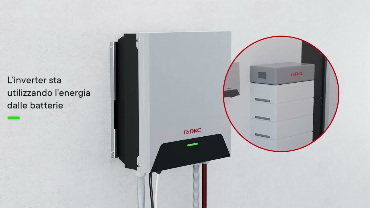 DKC Energy - Istruzioni di montaggio del sistema E.Storage