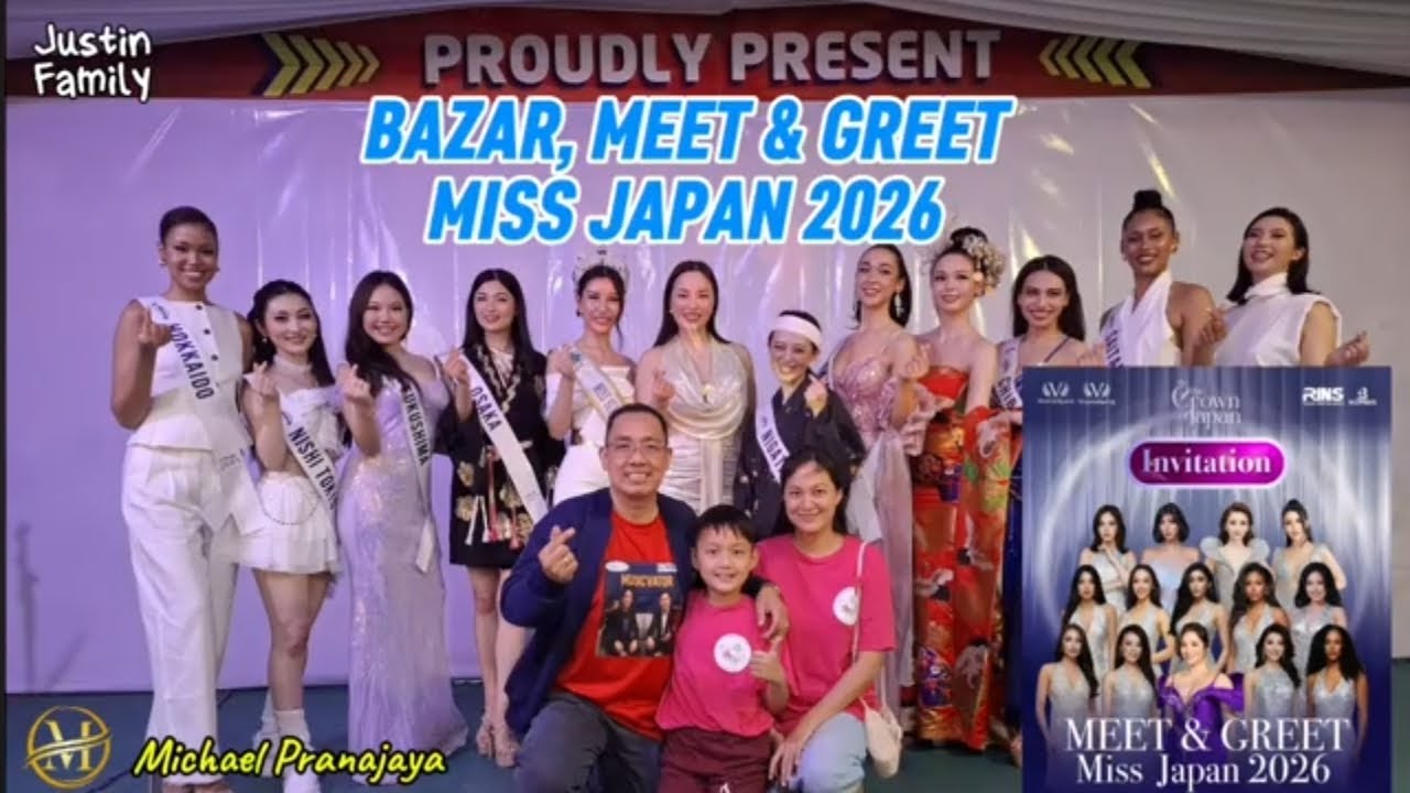Victoria Square Meet & Greet Miss Japan 2026 - Michael & Justin McArthur Pranajaya | Musicvator