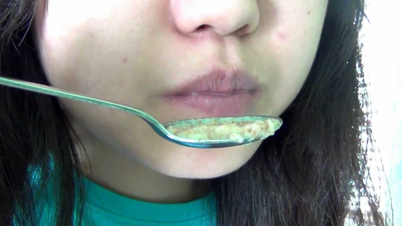 Eating Weetabix