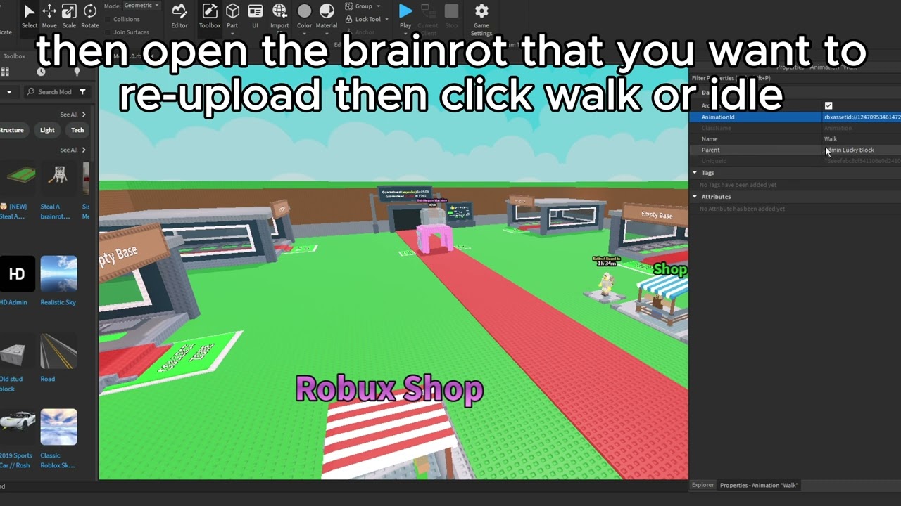 How to spoof animations on roblox for free