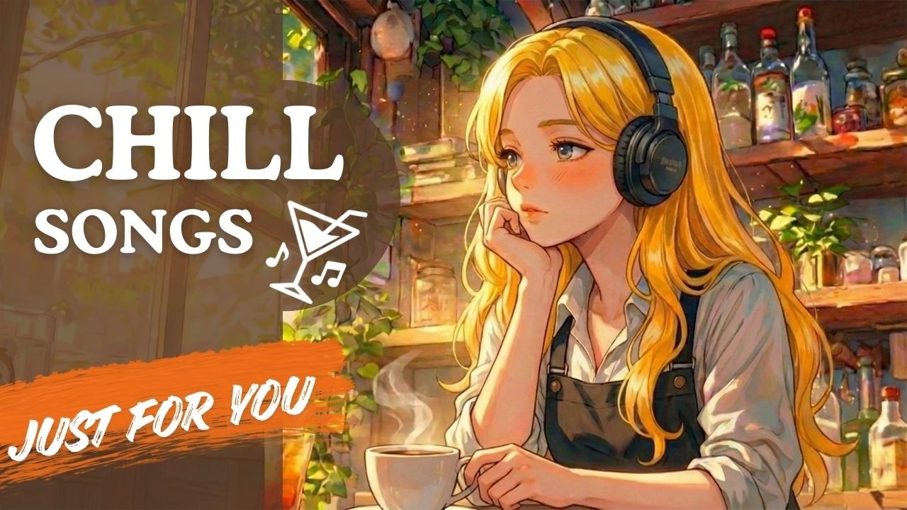 Morning Cafe Lofi & Rain Sounds | Light Academia Aesthetic Mix