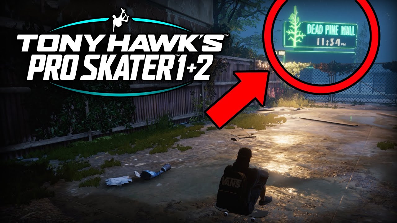 10 Tony Hawk's Pro Skater 1 + 2 Easter Eggs