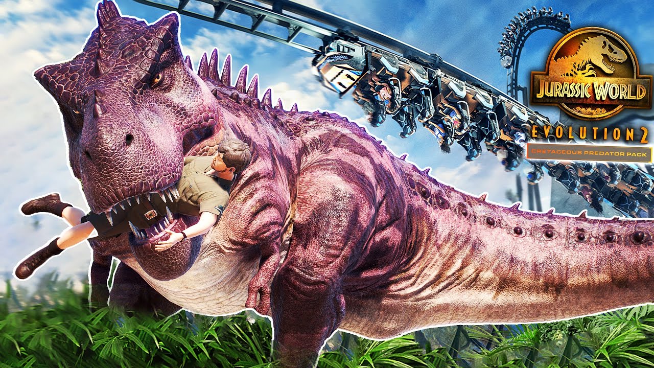 NEW TARBOSAURUS ROLLERCOASTER? + UPDATE 8 & DLC SHOWCASE! - Jurassic World Evolution 2