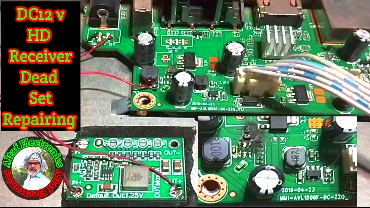 HD Receiver MM1-AVL1506F-DC-ZZQ-V1.1 dead set repairing Altaf Electronics