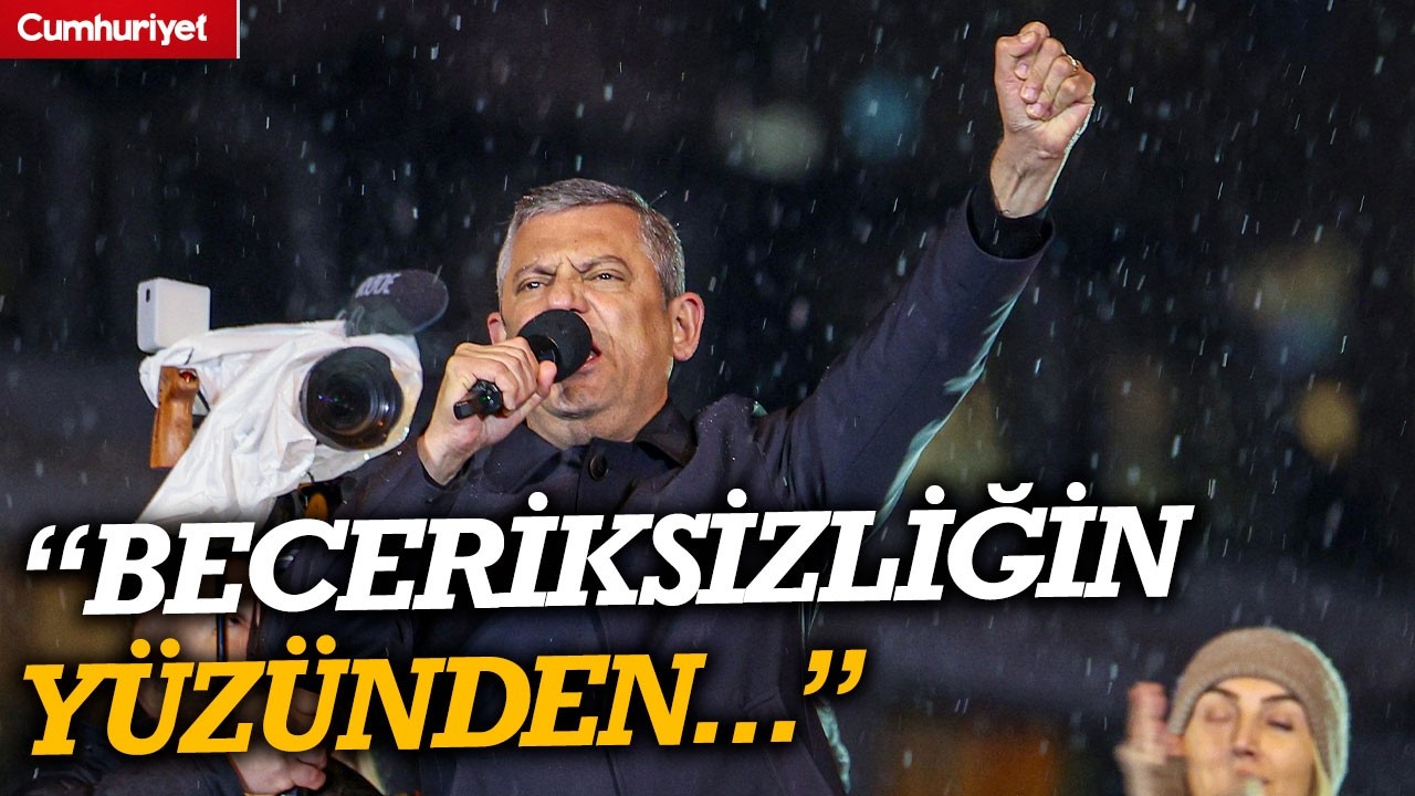 Özgür Özel'den sert uyarı! 