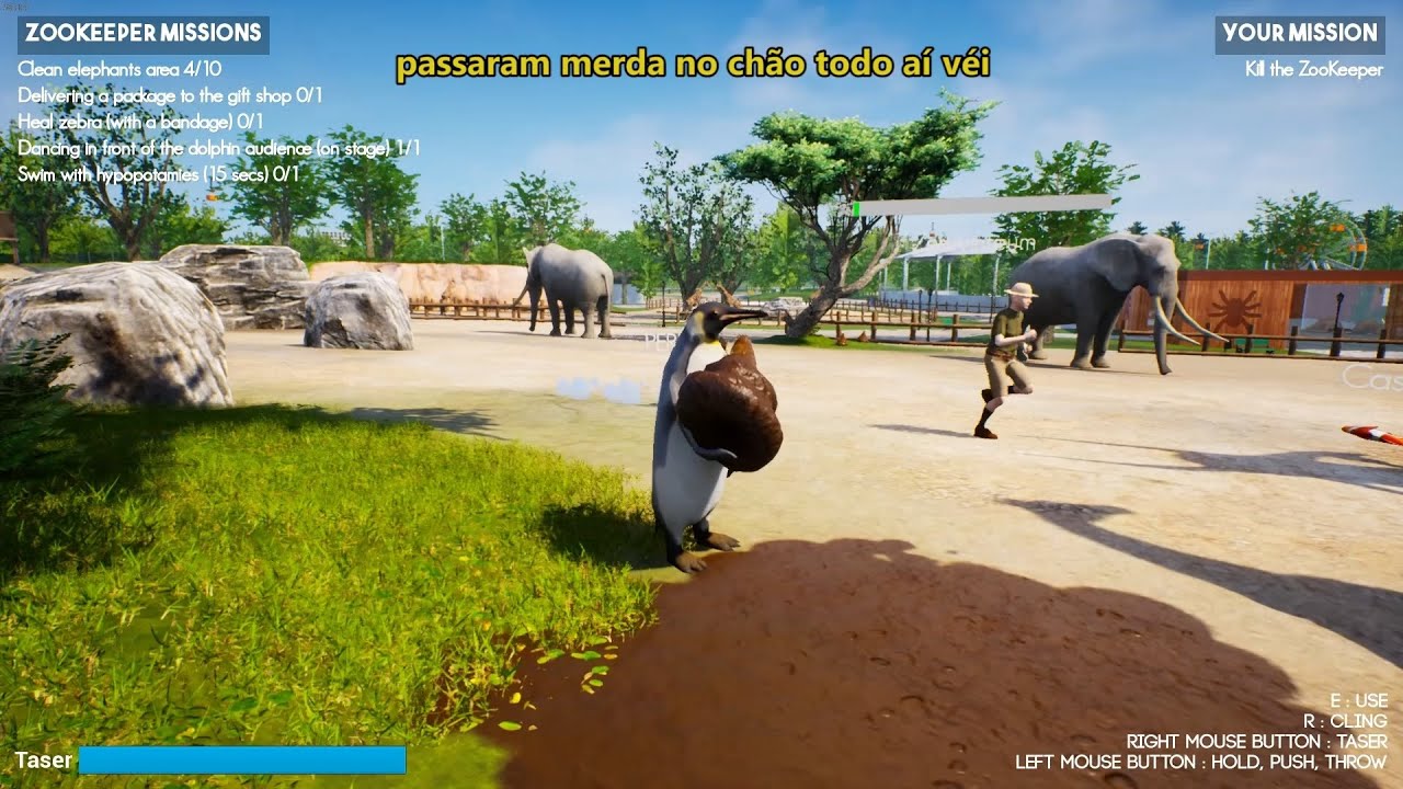 Como NÃO jogar ZooKeeper Simulator