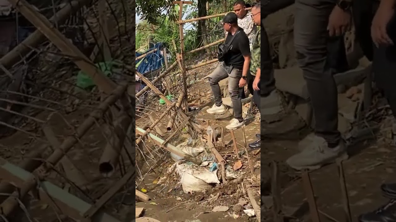 Satresnarkoba Polrestabes Medan menggerebek sarang narkoba di kawasan Pria Laut, Medan Sunggal