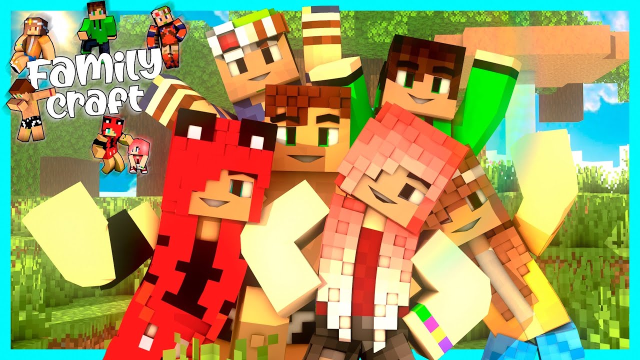 BIENVENIDOS A UNA NUEVA AVENTURA!! ft. La Family l FAMILY CRAFT #1 l MINECRAFT