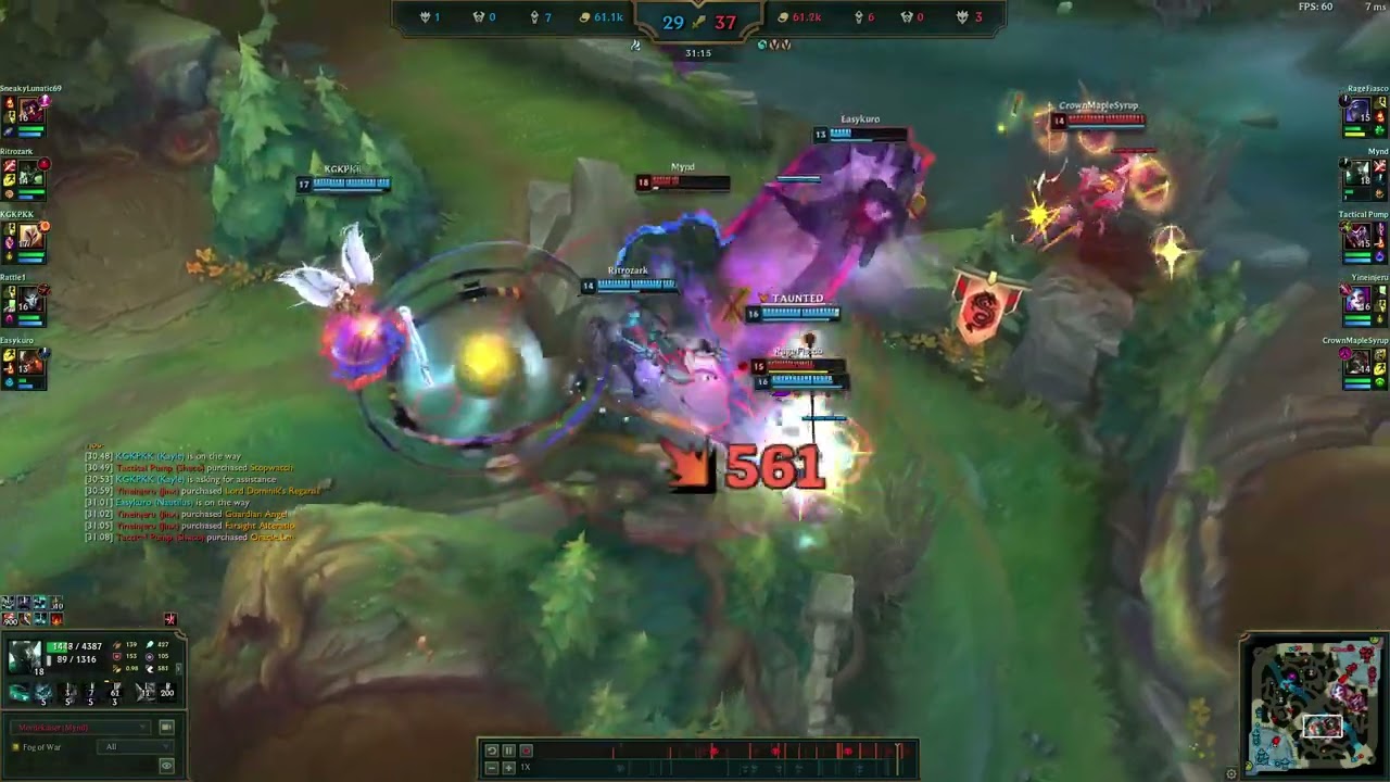 big renata glasc ult onto a kayle