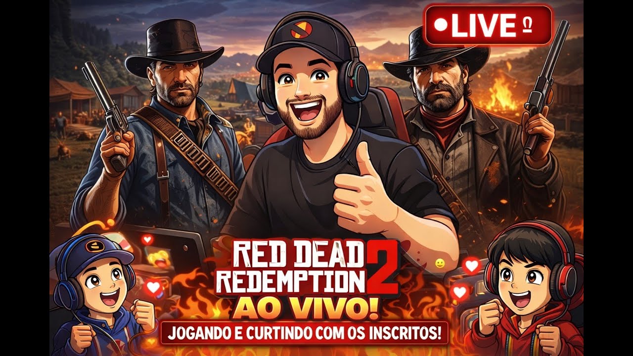 🎮🔥 HOJE TEM FAROESTE ONLINE! 🔥🎮