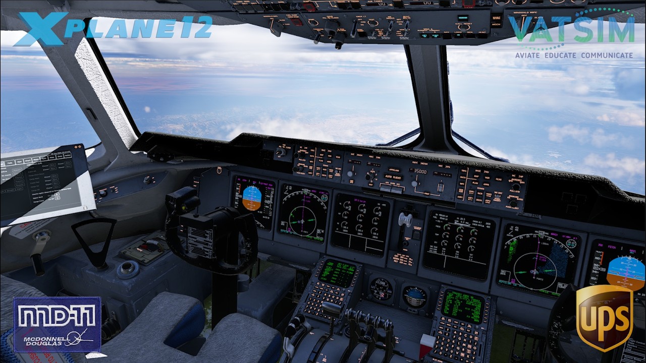 X-Plane 12 *LIVE* | MD-11F | Nothing Special, Just Feel Like Flying Again... | PIT - SDF