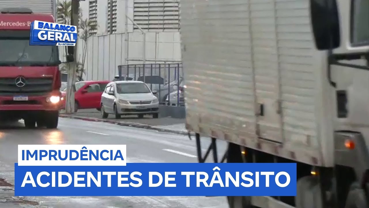 Acidentes de trânsito aumentam nas cidades do interior do RJ