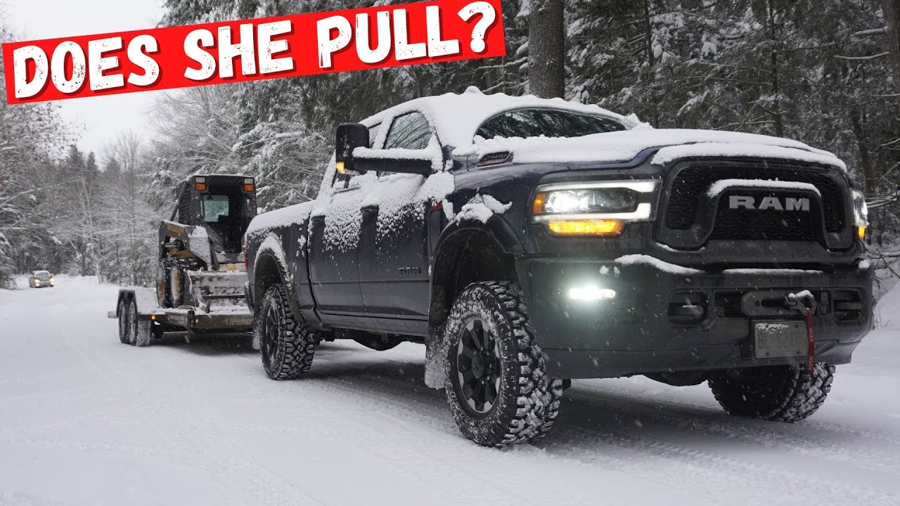 Тест на буксировку RAM 2500 Power Wagon 6.4 HEMI | ЛУЧШЕ, ЧЕМ ВЫ ДУМАЕТЕ!!