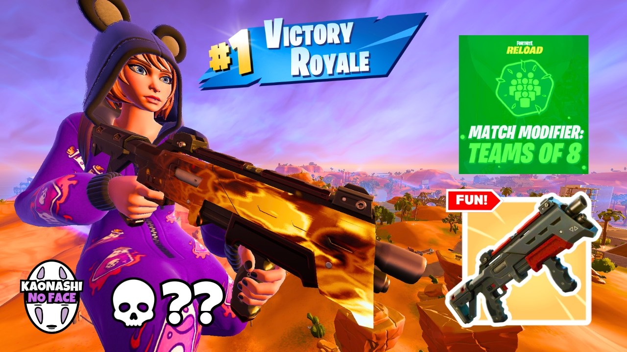 DOMINATING NEW Fortnite 8 STACK!! (Replay)