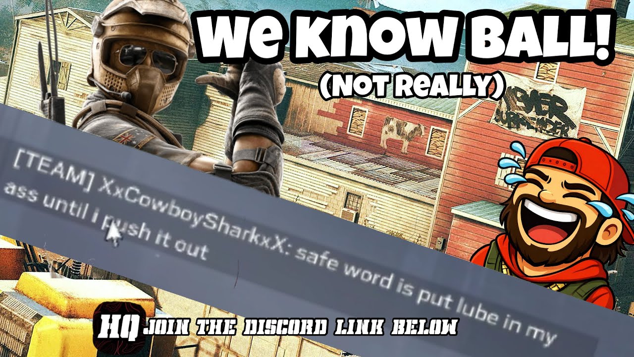 IMSANE 3v3 Text chat is WILD #r6siege