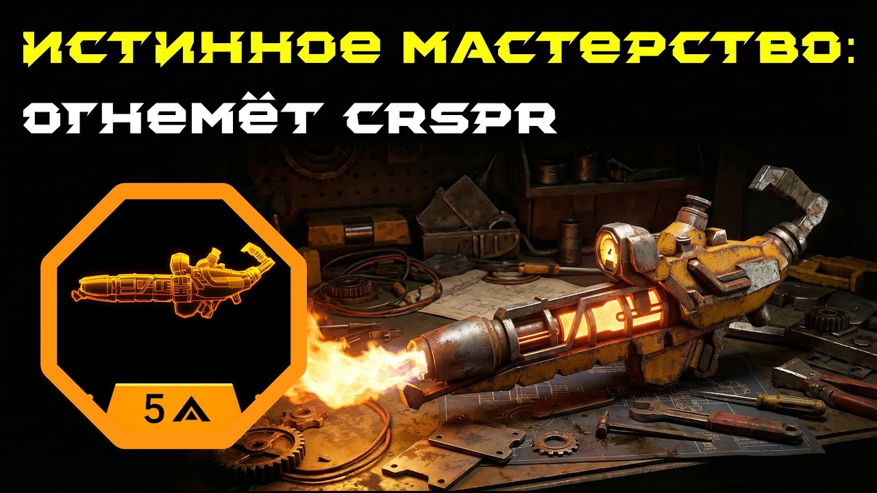 Deep Rock Galactic: Survivor. Истинное мастерство: Огнемёт CRSPR. Опасность 5