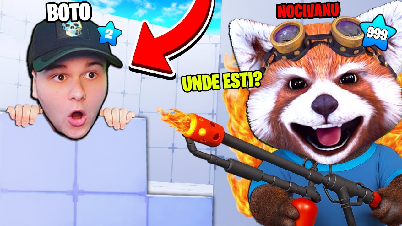 HIDE AND SEEK in RIVALS cu BOTO! Imposibil sa Ma Gaseasca