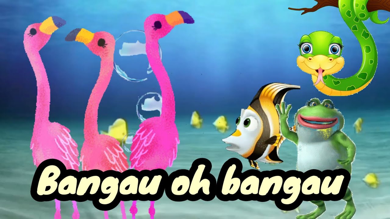 Bangau oh bangau | lagu anak Melayu populer | ZH kids | bangau oh bangau versi terbaru