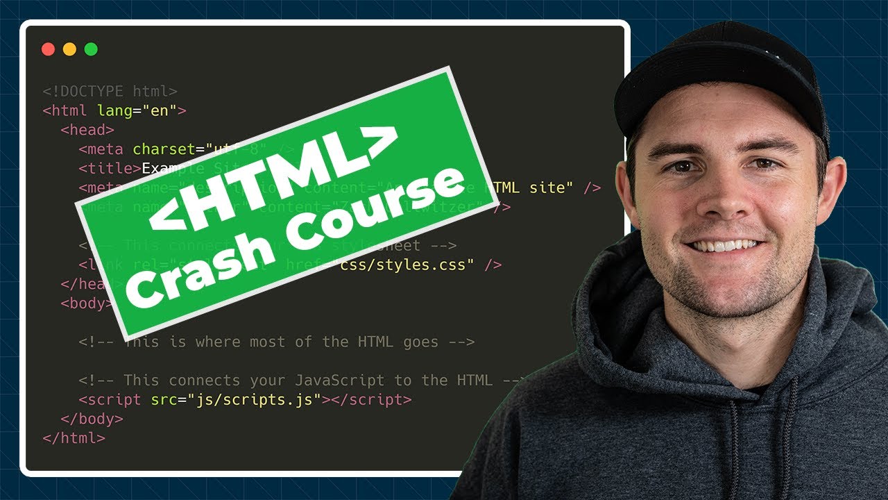 HTML Crash Course for Beginners #fullstackroadmap (Ep. 7.0)