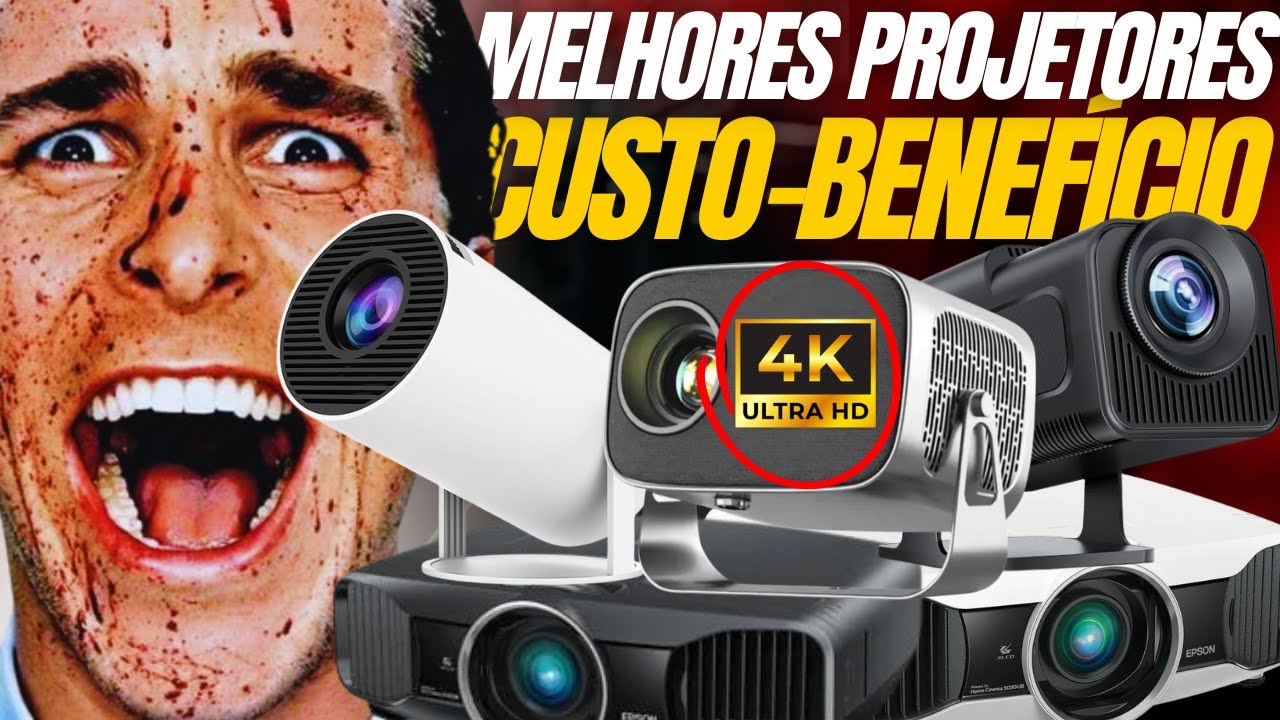 [ATÉ R$1.000 REAIS!] ✅ MELHORES PROJETORES CUSTO-BENEFÍCIO 2025! MELHORES PROJETORES ATÉ 1000 REAIS