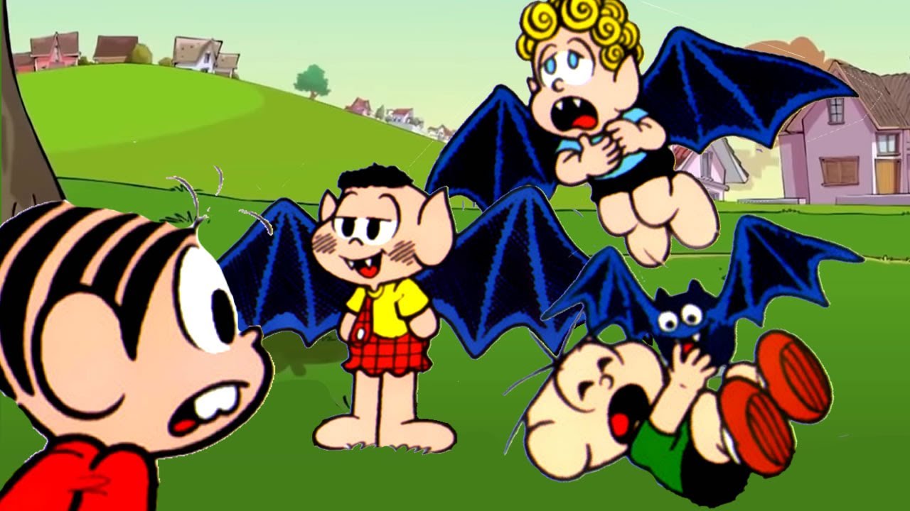 A TURMA VAMPIRA | GIBI ANIMADO DA TURMA DA MÔNICA
